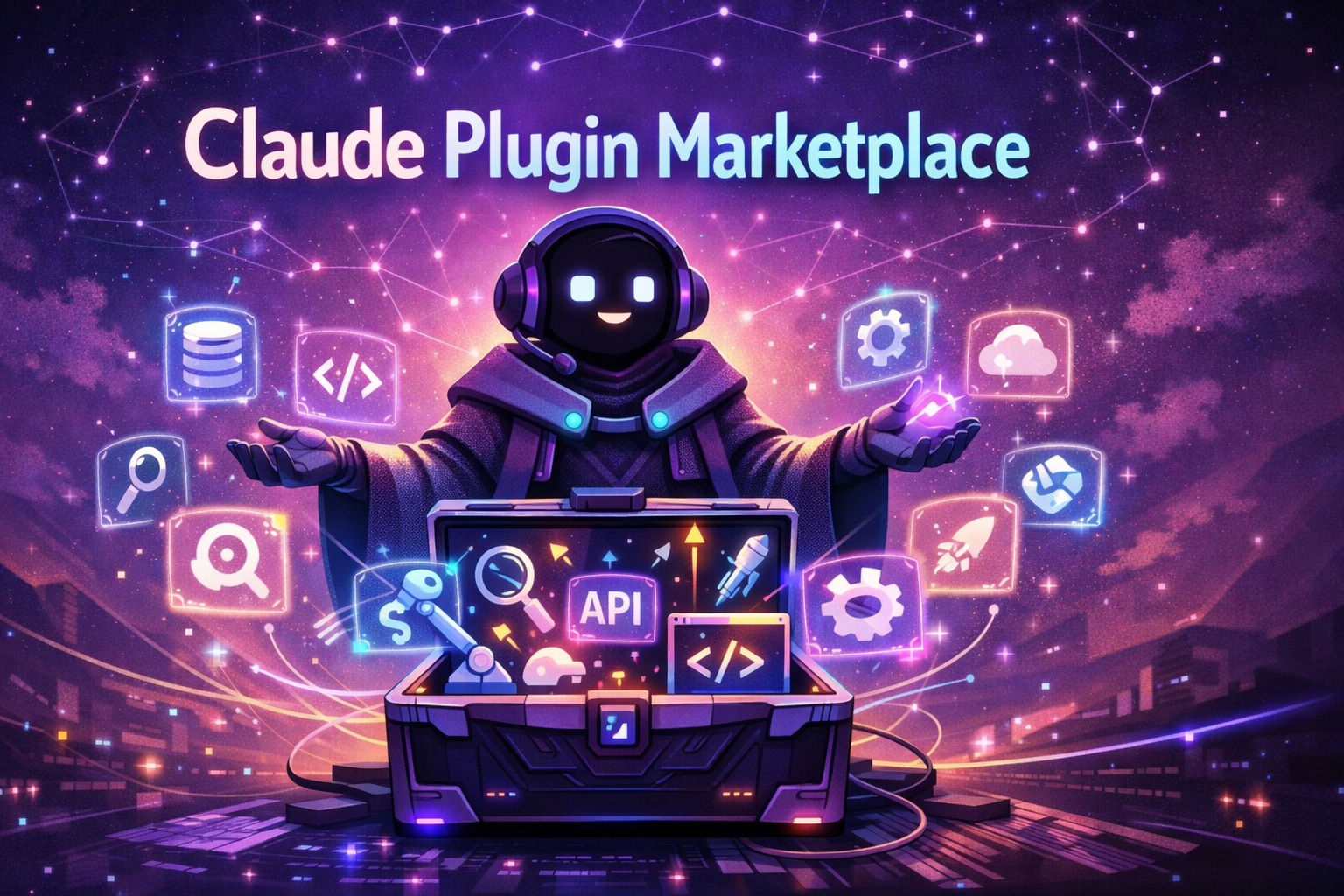 Claude Plugin Marketplace illustration